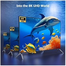 Uni-Directional USB-C to HDMI Cable 8K 10FT picture
