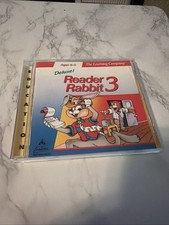 Vintage Reader Rabbit 3 Deluxe  Ages 6-9   1996  The Learning Company  NICE  picture