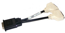Dell H9361 DMS-59 to Dual DVI Y Splitter Adapter Cable | 0H9361 Lot of 10 picture