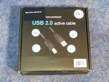 Monoprice 7531 USB 2.0 Active Cable, 33ft.L, Black (D7) picture