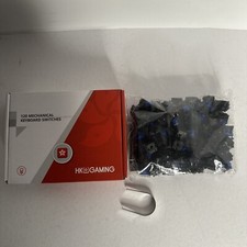Gateron KS-9 RGB Mechanical MX Type Key Switch - Clear top (90 Pieces) picture