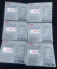Lot of 6 New Genuine Oki Microline 400 Series Ribbon42377801 For:420,421,490,491 picture