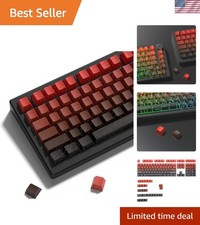 Ergonomic Cherry Profile Topographic Keycaps with Shine-Through Effect - 98 Keys picture