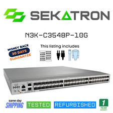 ♻️ Cisco N3K-C3548P-10G 48-Port 10G SFP+ Switch Ultra-Low Latency ⚡Fast Ship picture