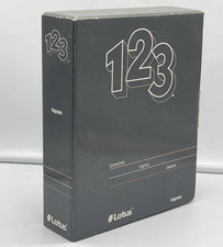 Vintage Lotus Upgrade 1-2-3 Release 2.01 1987 Floppy Disk Software Spreadsheet picture