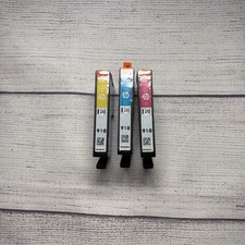 Genuine HP 910 3-Pack Color Ink Cyan Magenta Yellow New W/O Box Exp Nov 2027 picture