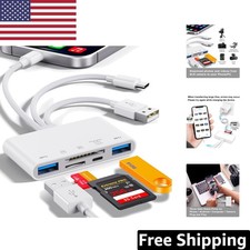 Multi-Functional 5 Slots Memory Card Reader – Charge & Transfer Simultaneously picture