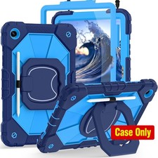 Tablet Case for Tab A 11+/A9+ 11 Inch, Shockproof, Rotating Stand, Navy Blue picture