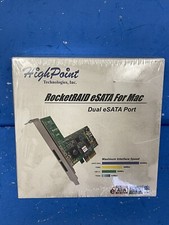 NEW HighPoint RocketRAID eSATA Controller MAC Dual eSATA Port X4 RAID Controller picture