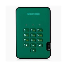 iStorage diskAshur2 HDD 2TB Green | Secure portable hard drive | Password pro... picture