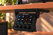 Elgato Stream Deck Plus Under Desk Adjustable Tilt Mount Holder Bracket 8 Key picture