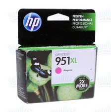 Genuine HP 951XL Magenta Ink OfficeJet 8100 8620 8610 8630 251dw (Retail Box) picture
