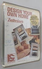 Design Your Own Home Interiors by Avant-Garde for Apple II+,IIe,IIc,IIgs 1984 picture