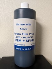 COMPATIBLE INK SCREEN PRINTING BLACK DYE INK EPSON SURECOLOR T3170 T40V 1,000ML picture