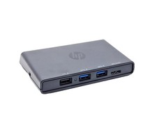 HP 3001pr USB 3.0 Port Replicator, Dual Displays, F3S42AA, HSTNN-IX08 + PS picture