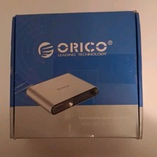 ORICO 10 in 1 USB-C Docking Station with Dual M.2 NVMe/SATA SSD Enclosure PTM2 picture