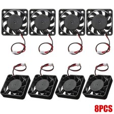 8X 12V Mini Silent Cooling Computer Fan - Small 40mm x 10mm DC Brushless 2-pin picture
