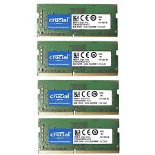 NEW Crucial 32GB (4X8GB) DDR4 3200MHz PC4-25600 260-Pin Laptop SODIMM Memory Ram picture