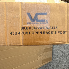 Tripp Lite 45u 4-Post Open Rack Post - SKU# 047-WOS-0445 picture