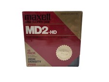 NOS Maxwell Floppy Disks 15 Pack 5 1/4