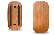 Skin Decal Wrap for Apple Magic Mouse 1 Smart Mouse Graphic Protector WOOD GRAIN picture