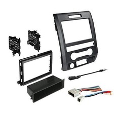 Wireless Audio Adapter Dash Kit for 2009-2014 Ford F-150 Installed picture