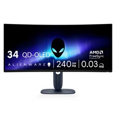 Alienware 34 240Hz QD-OLED Curved Gaming Monitor - AW3425DW - 34.2-inch WQHD ... picture