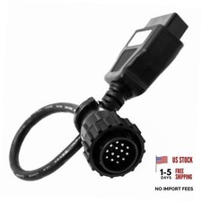 OBD2 Adapter Cable Compatible 14 Pin to 16 Pin for Mercedes Benz Volkswagen VW picture