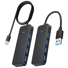 USB 3.0 Hub 4-Port USB Hub USB Splitter w/ Super Speed 5Gbps 0.5ft/3.3ft Cable picture