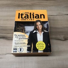 Instant Immersion Italian Levels 1,2,3 for PC & MAC ~ New Sealed picture