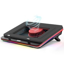 IETS GT500 RGB Laptop Cooling Pad 5000 RPM Turbo Fan 13-17.3