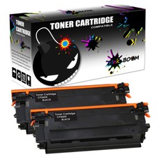 2 Black Toner replace for HP CF360X 508X Color LaserJet Enterprise M553n M577f picture