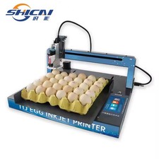 Egg inkjet printer for printing text LOGO, high-definition coding machine picture