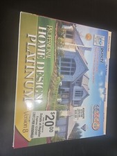Professional Home Design Platinum Suite Punch Software Version 8 PC CD-Rom 2004 picture
