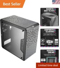 MasterBox Q300L Micro-ATX Mini-Tower - Stylish Black Case with Adjustable I/O picture