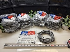 20 QTY BULK LOT- TRIPP•LITE N201-025-GY 25FT CAT6 PATCH CABLE M/M GRAY —NEW picture