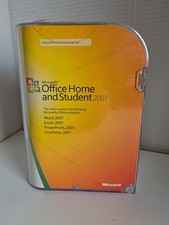 Microsoft Office Home and Student 2007 CD Word Excel PowerPoint OneNote picture