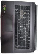 MSI Thin A15 B7UCX Palmrest Keyboard Assembly QWERTY Black picture