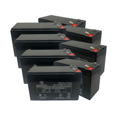 APC RBC27 UPS Battery Kit - 8 Pack 12V 7AH High-Rate Discharge 2 Year Warranty picture