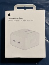 Apple 35W Dual USB-C Port Compact Power Adapter picture