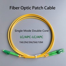 1/3/5pcs Fiber Patch Cord LC/APC-LC/APC 2-Core 2.0mm G657A1 LSZH 1/2/3/5/10M picture