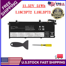 L18C3P72 L18L3P73 02DL007 Battery for Lenovo ThinkPad T490 T495 P43S T14 P14s US picture