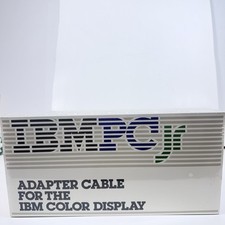 IBM PC Jr Adapter Cable For The IBM Color Display NEW SEALED picture