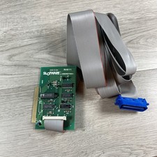 Microtek Slotware RV611 ISA Interface Card with Ribbon Cable Vintage 1983 picture