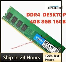 Crucial DDR4 4GB 8GB 16GB 2400Mhz 2666 3200 PC4 288pins Desktop Memory Dimm Ram picture