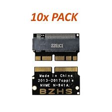 10 Pack Macbook Pro Air 2013-2017 Mac M.2 NVMe SSD to Apple SSD Adapter Convert picture