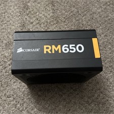 Corsair RM650 650W ATX Modular Power Supply PSU Black IEC C14 RPS0055 picture