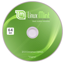Linux Mint 21.3 Virginia Cinnamon Edition Installation DVD picture