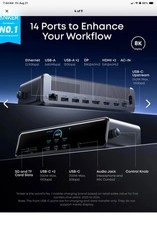 Anker Prime Docking Station (DL7400), 14-Port Triple Display with DisplayLink picture