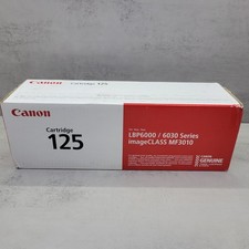Canon Cartridge 125 Toner Cartridge OEM Genuine - Black - [OPEN BOX]™ picture